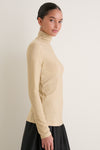 Champagne Sparkle Ellory Turtleneck