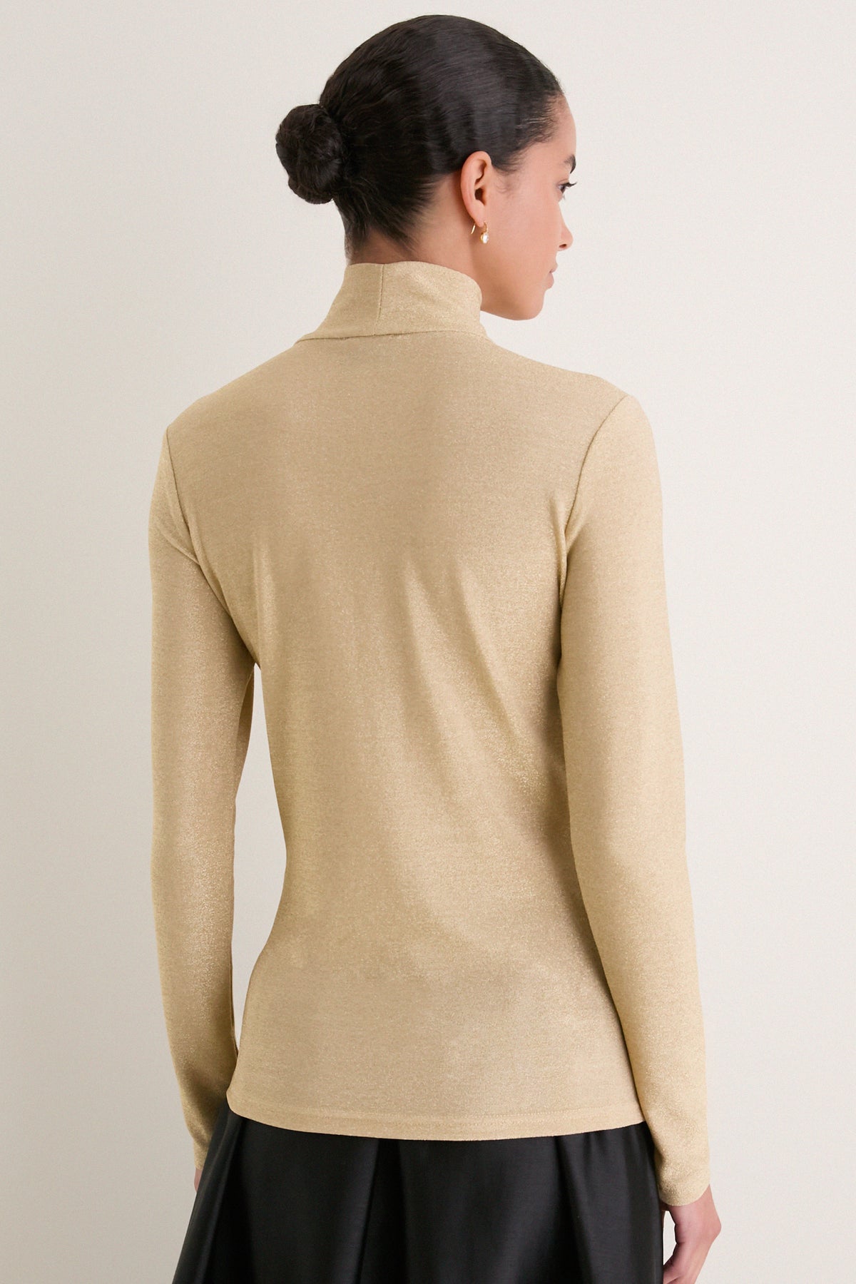 Champagne Sparkle Ellory Turtleneck