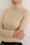 Champagne Sparkle Ellory Turtleneck