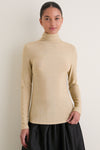 Champagne Sparkle Ellory Turtleneck