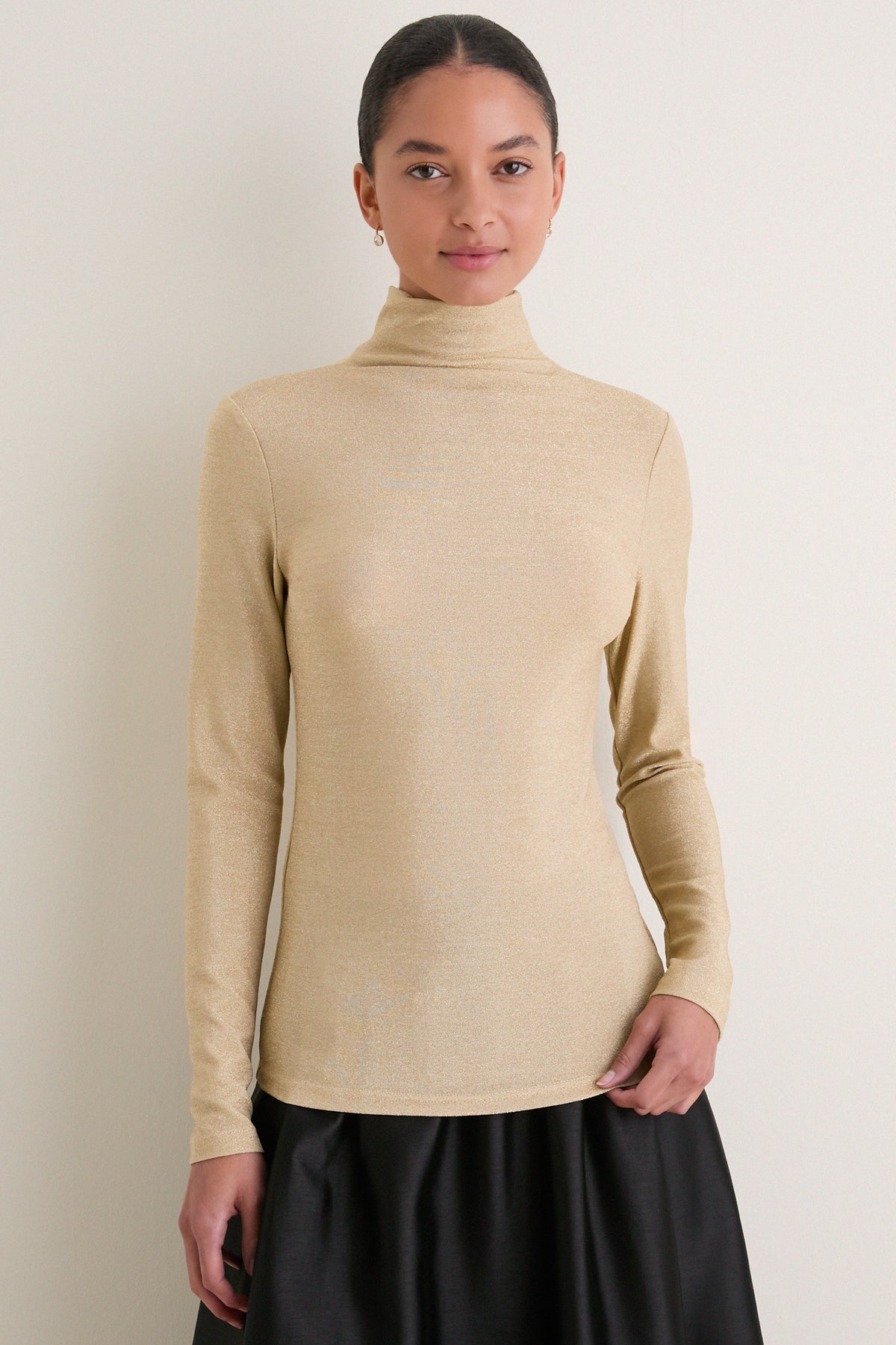 Champagne Sparkle Ellory Turtleneck