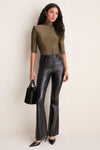 Gold Metallic Ellory Turtleneck