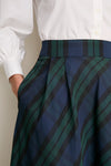 Blackwatch Taffeta Kendall Skirt