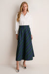 Blackwatch Taffeta Kendall Skirt
