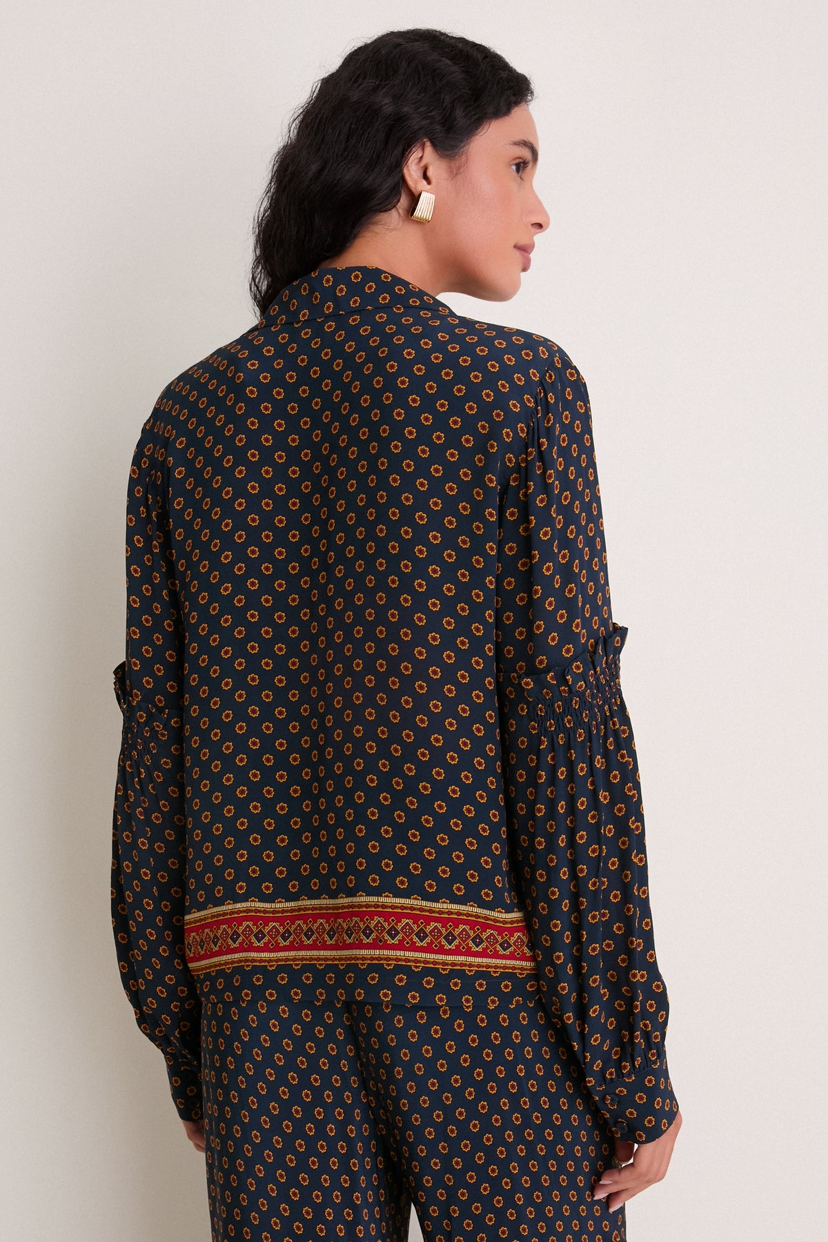 Midnight Crest Miles Blouse