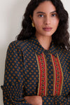 Midnight Crest Miles Blouse