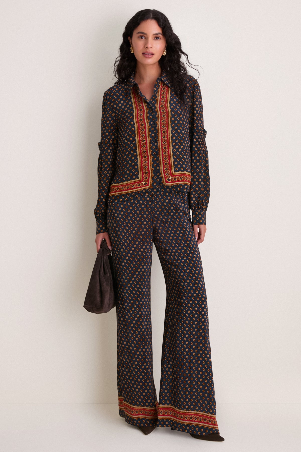 Midnight Crest Miles Blouse
