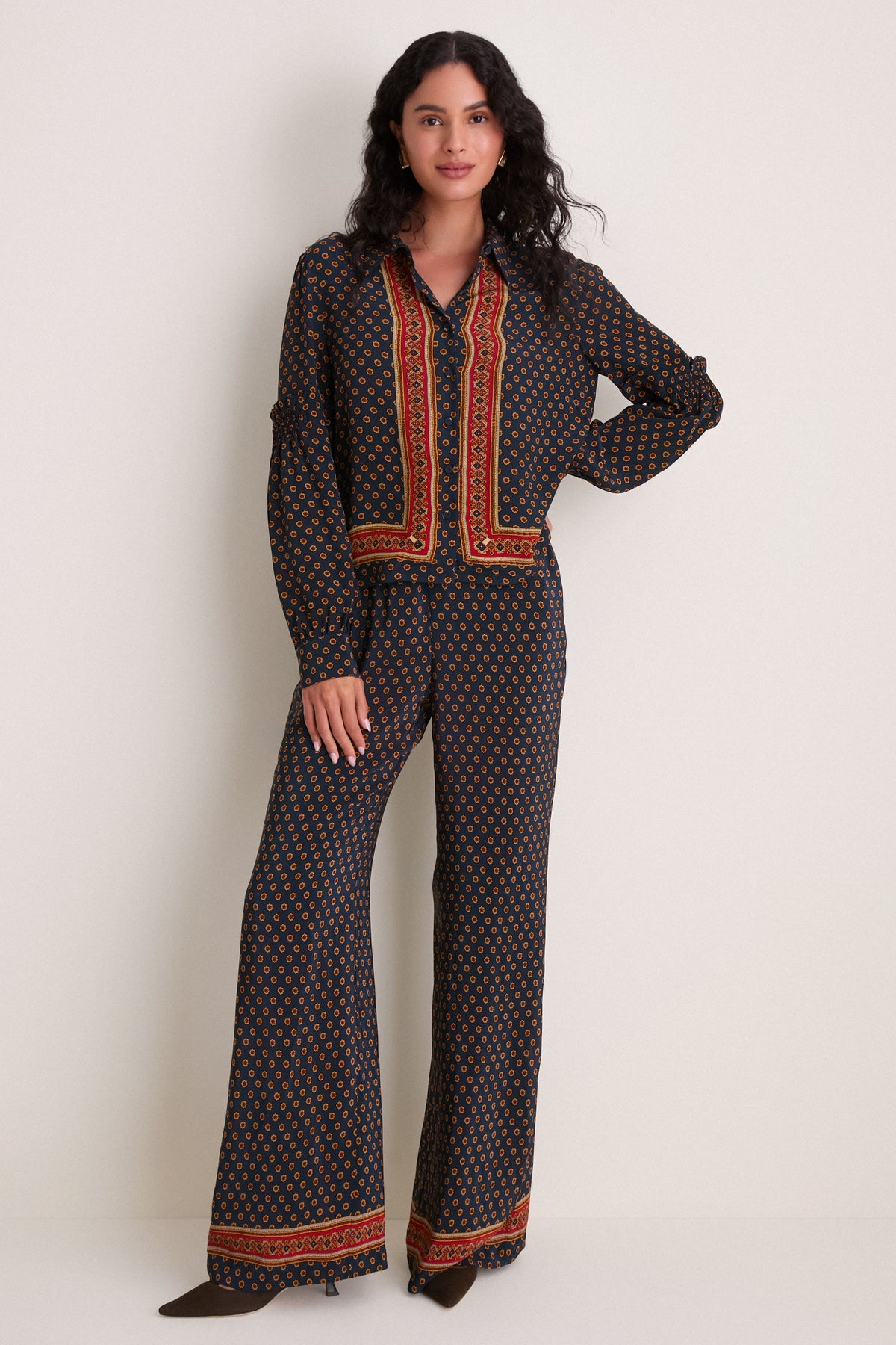 Midnight Crest Miles Blouse