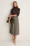 Chocolate Torte Modal Cashmere Everett Turtleneck