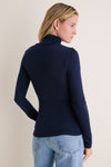 Navy Modal Cashmere Everett Turtleneck