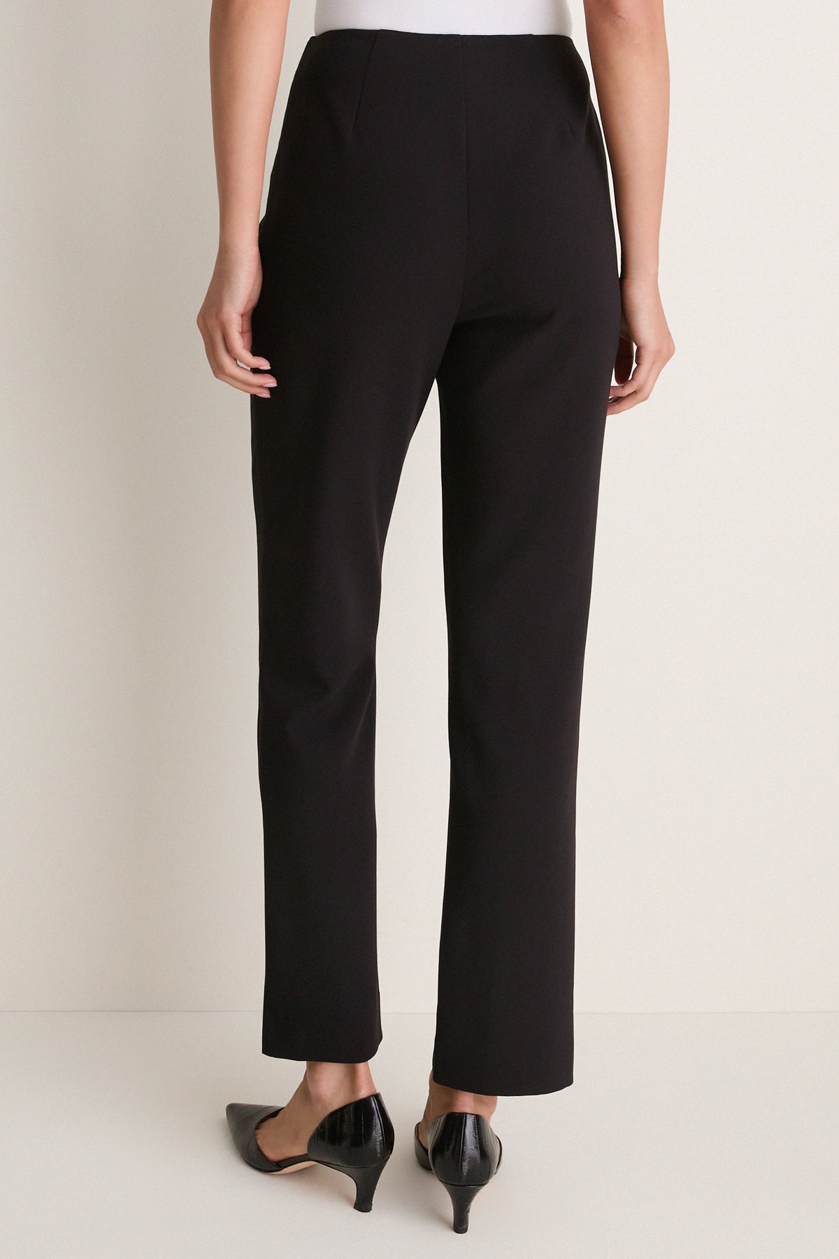 Noir Stretch Frances Slim Pants