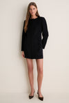 Navy Wool Petra Coat Dress