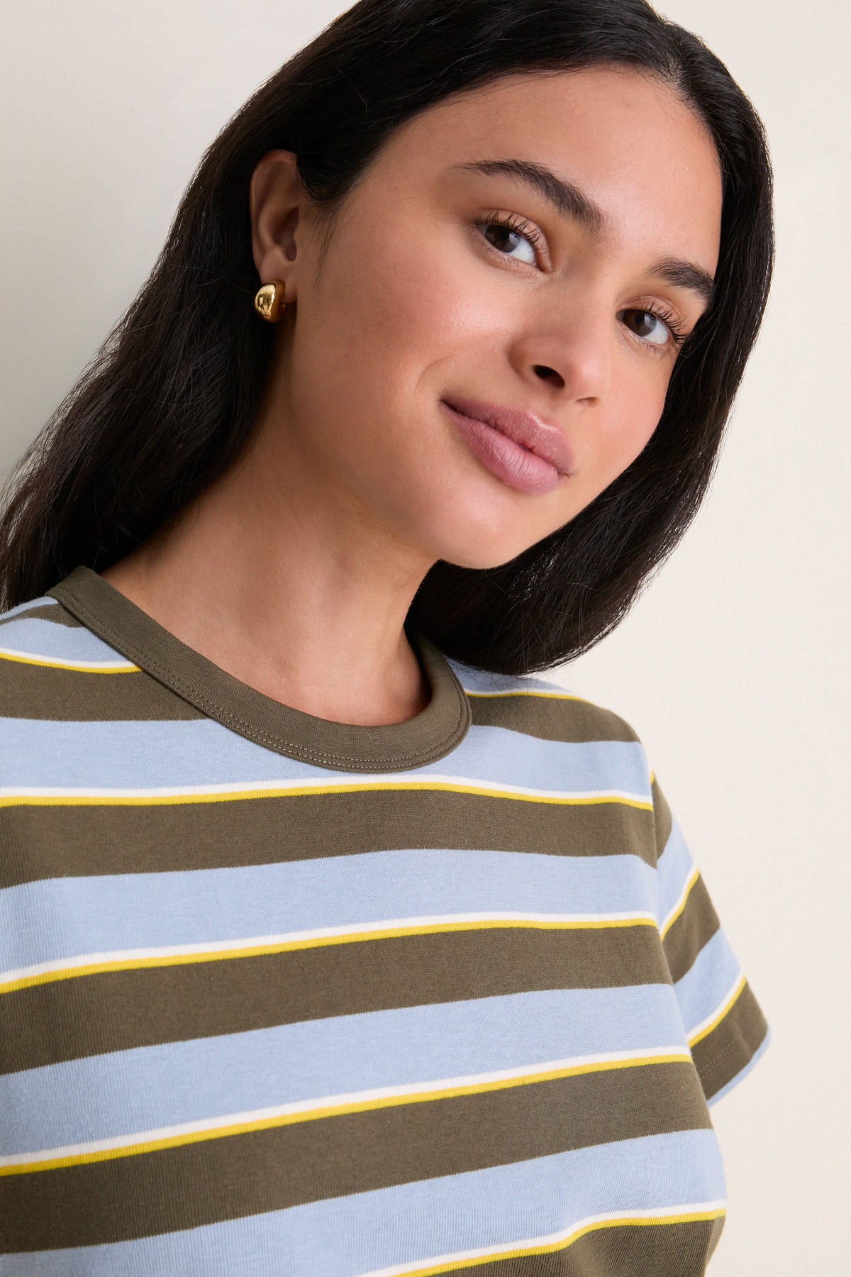 Bluebook Stripe Parker Classic Tee