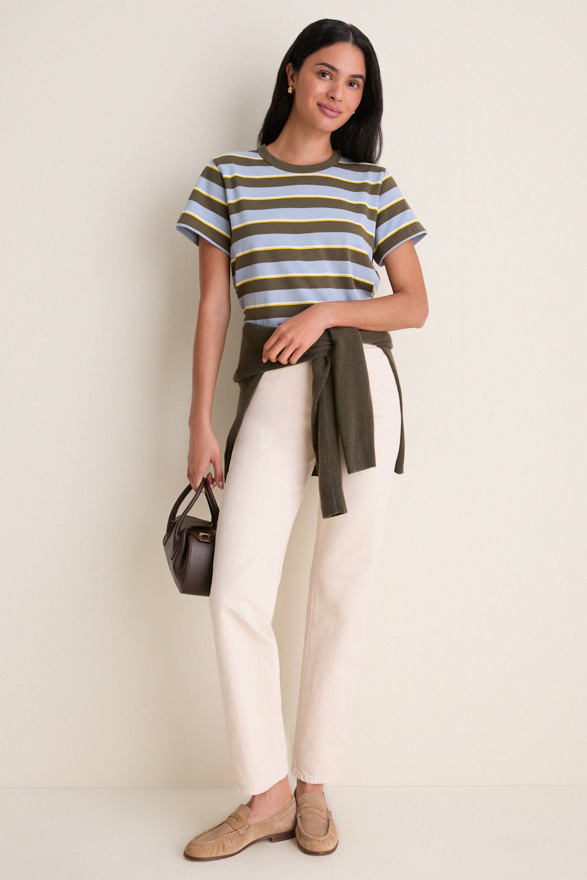 Bluebook Stripe Parker Classic Tee