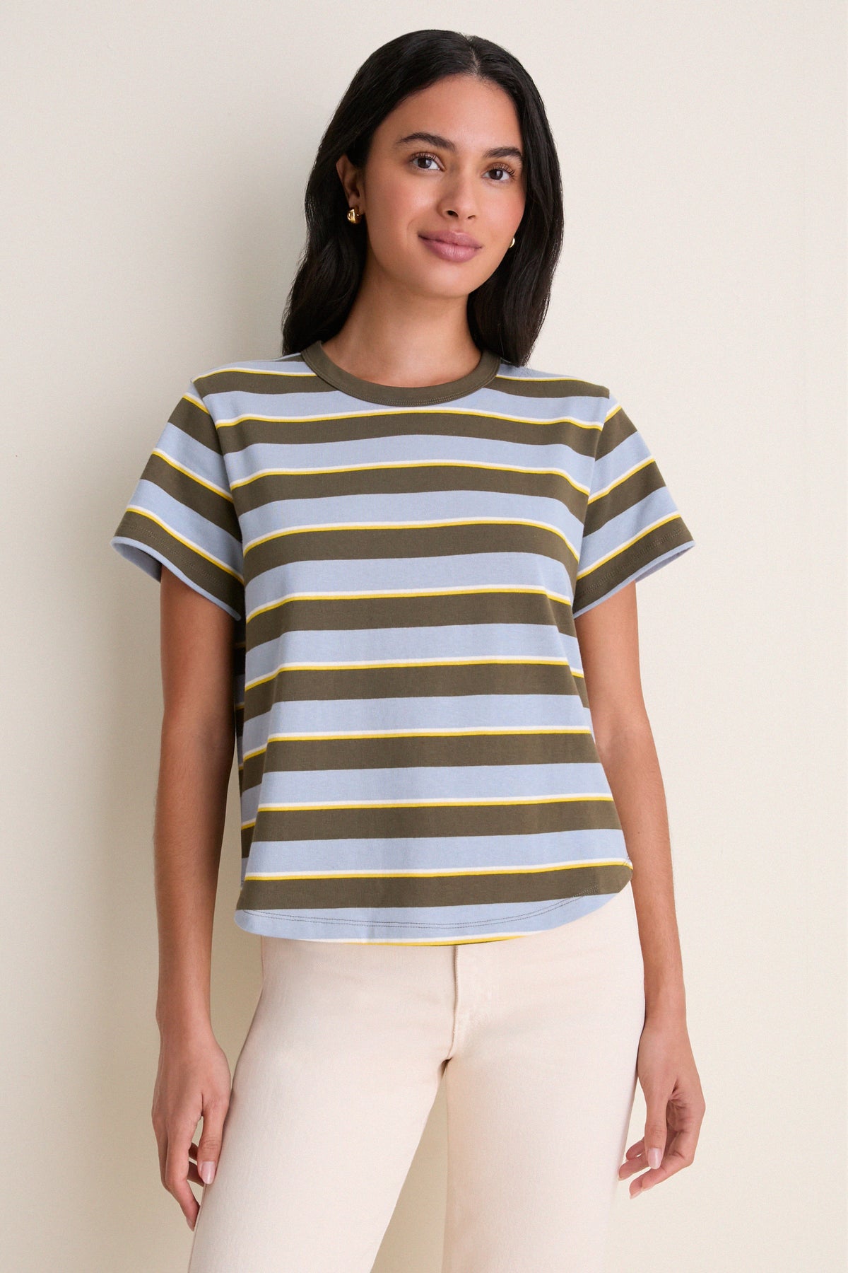 Bluebook Stripe Parker Classic Tee