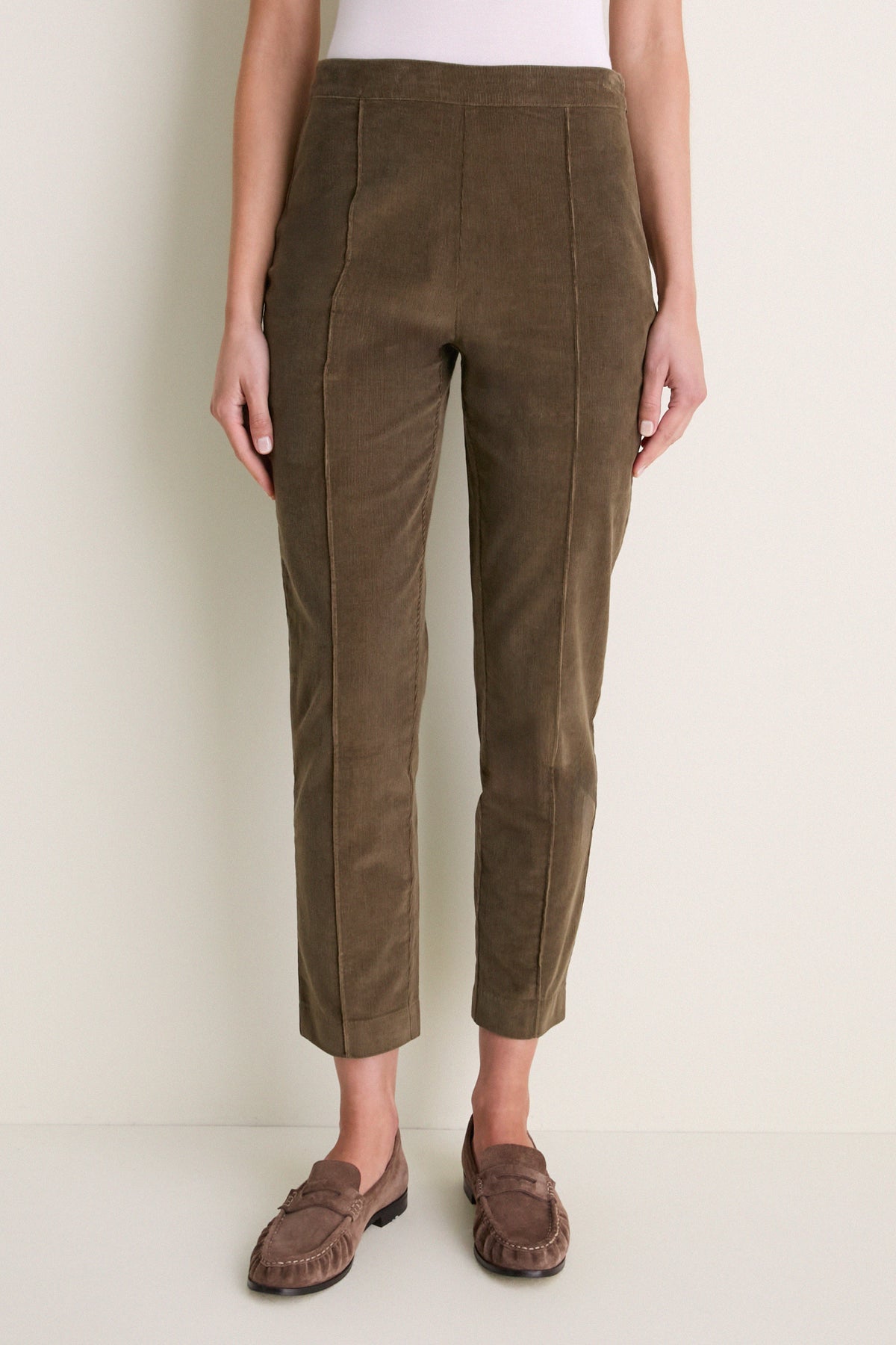 Olive Corduroy Audrey Pants
