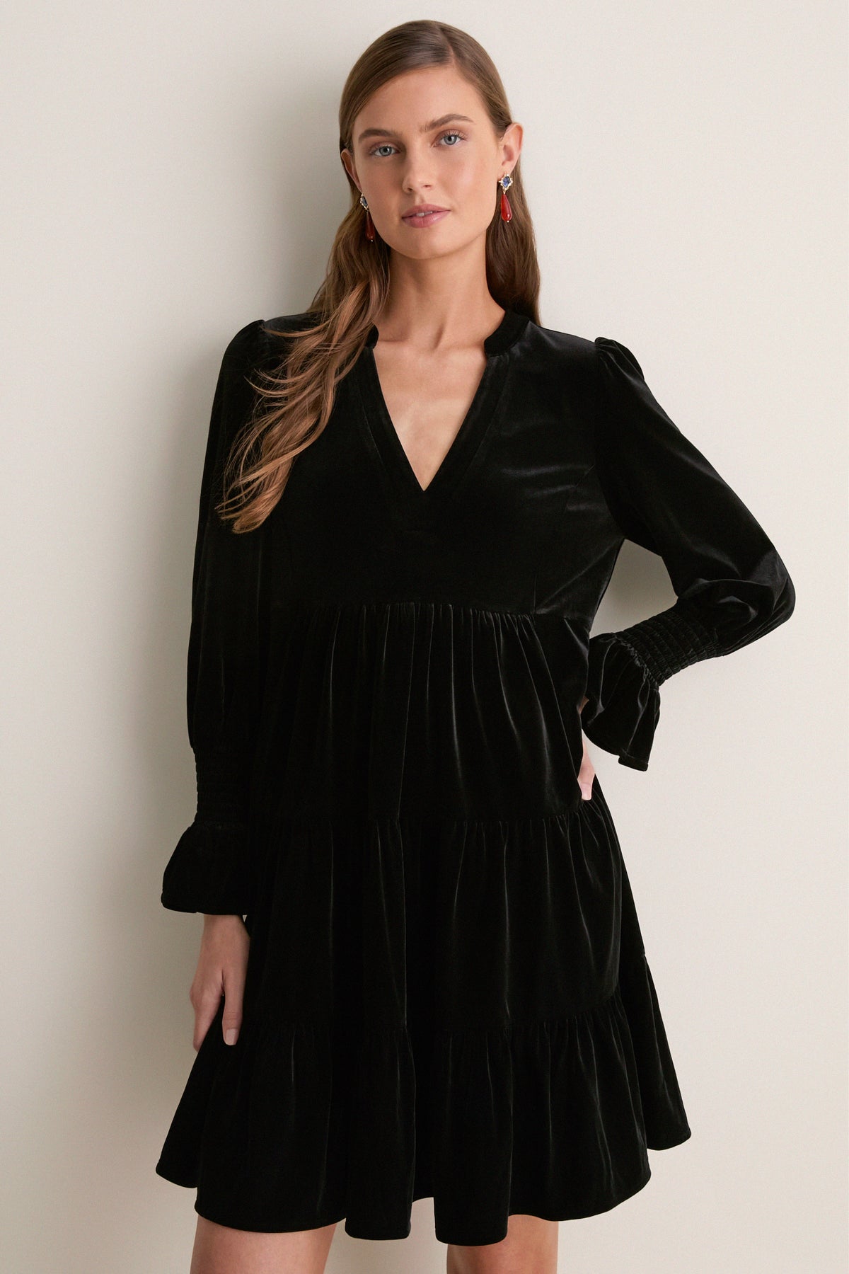 Noir Velvet Kenzo Dress