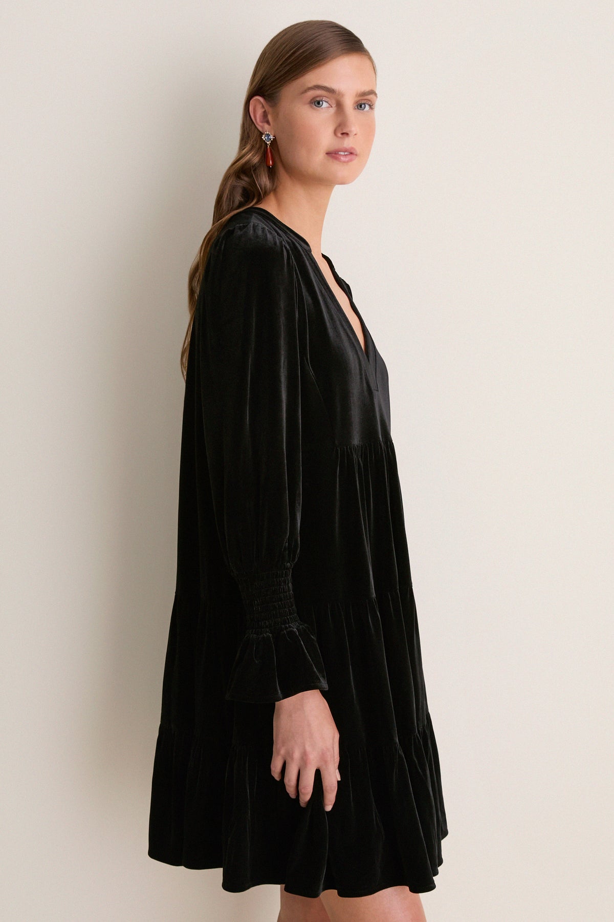 Noir Velvet Kenzo Dress