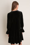 Noir Velvet Kenzo Dress