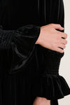 Noir Velvet Kenzo Dress