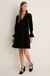 Noir Velvet Kenzo Dress