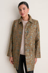 Oak Room Chenille Jacquard Gardner Car Coat