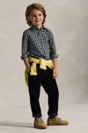 Navy Little Boys Corduroy Bedford Pant