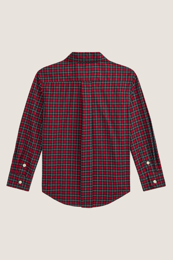 Little Boys Long-Sleeve Poplin Collared Sport Shirt