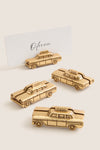 Taxi Cab Place Card Holders Set of 4