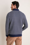 Navy Edgartown Seawell Quarter Zip