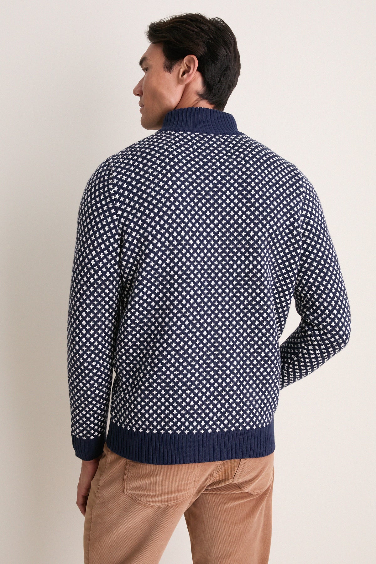 Navy Edgartown Seawell Quarter Zip