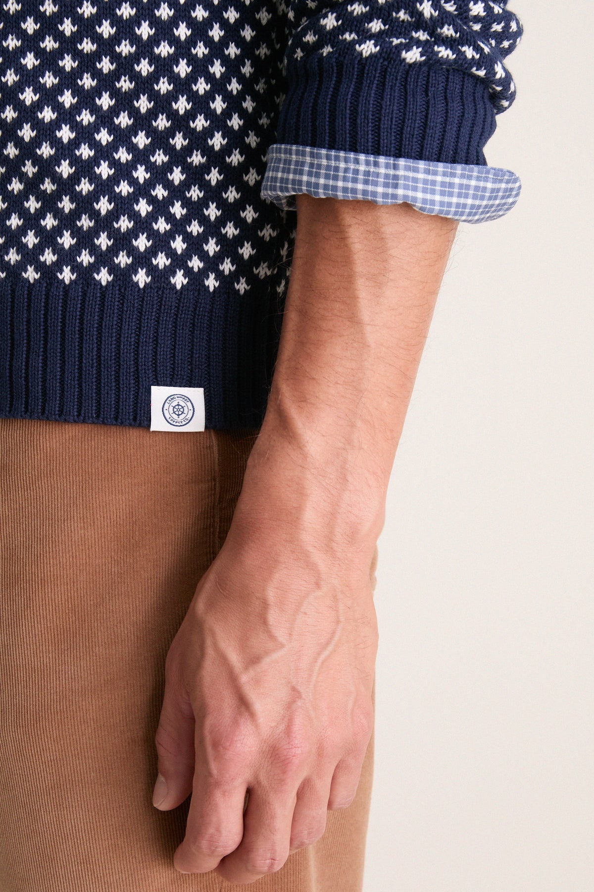 Navy Edgartown Seawell Quarter Zip