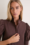 Chocolate Brown Louisa Maxi Dress