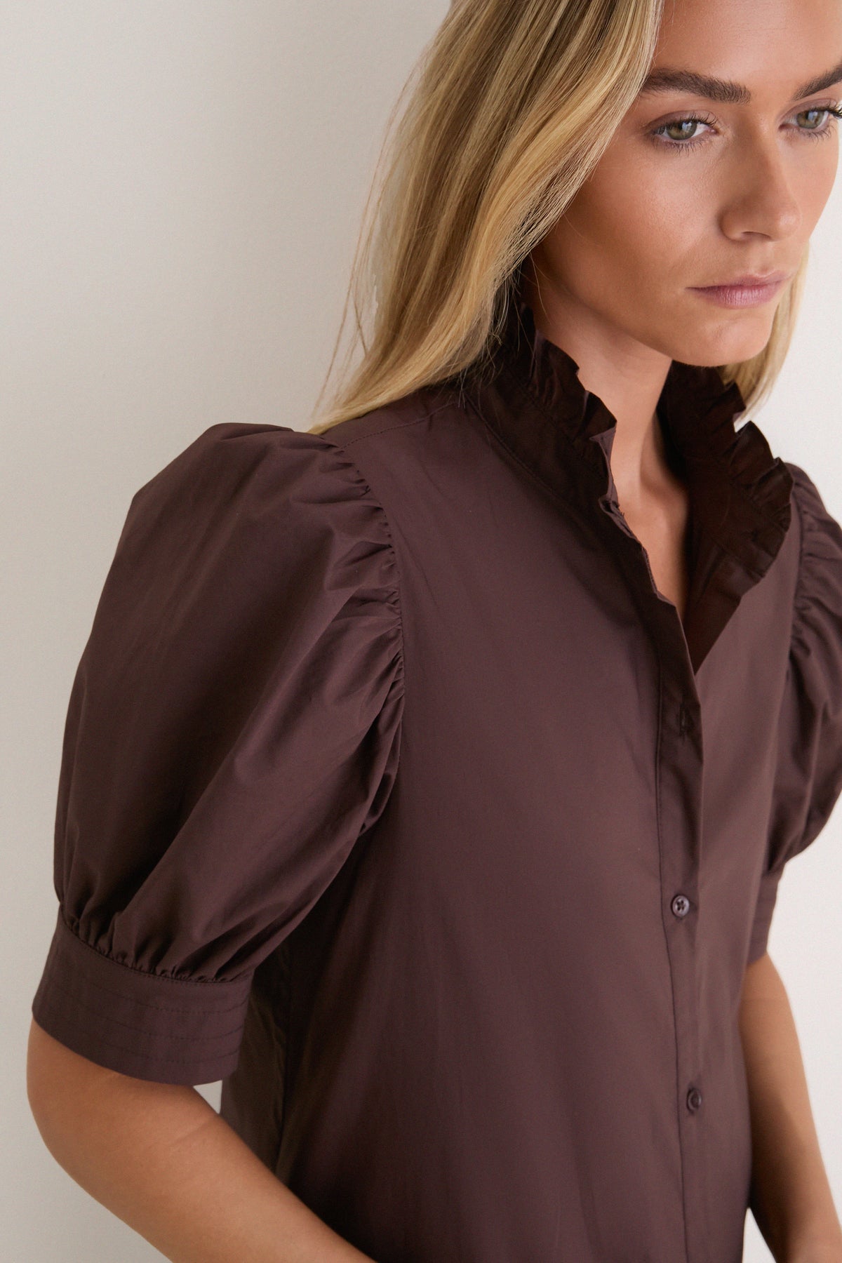 Chocolate Brown Louisa Maxi Dress