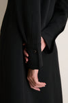 Black Crepe Bessette Maxi Dress