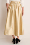Gold Dupioni Kendall Skirt