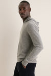 Men's Gray Cashmere Franklin Hoodie