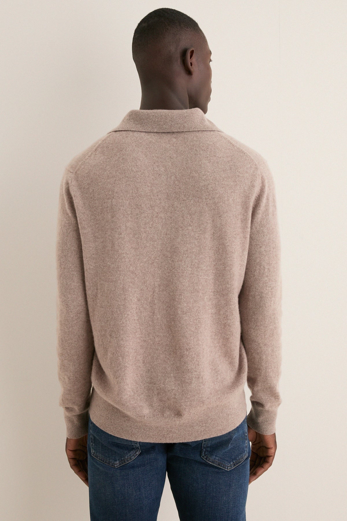 Men's Wheat Cashmere Penn Polo