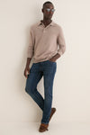 Men's Wheat Cashmere Penn Polo