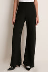 Black Crepe Pull On Deja Pants