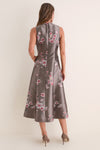 Tea Rose Jacquard Helene Dress