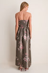 Tea Rose Jacquard Kathleen Gown
