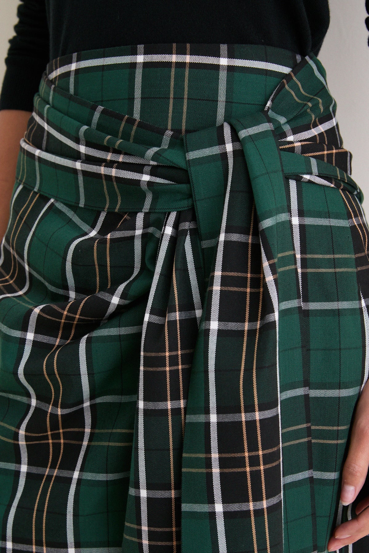 Park Plaid Angelise Mini Skirt
