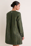 Vine Jacquard Francis Mini Dress