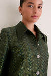 Vine Jacquard Francis Mini Dress