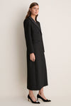 Black Candice Tuxedo Dress