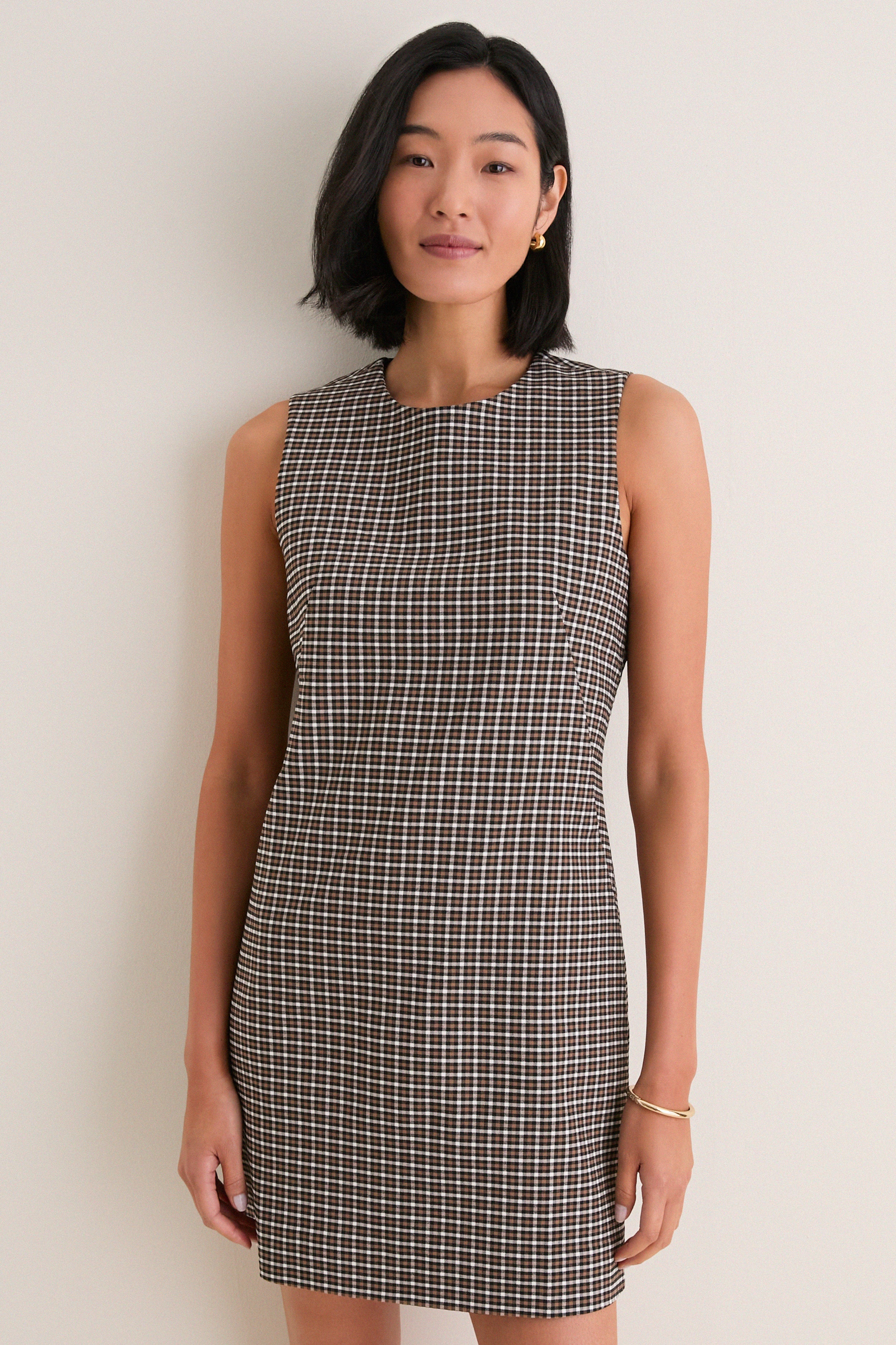 Foxhall Check Yvette Shift Dress | Tuckernuck