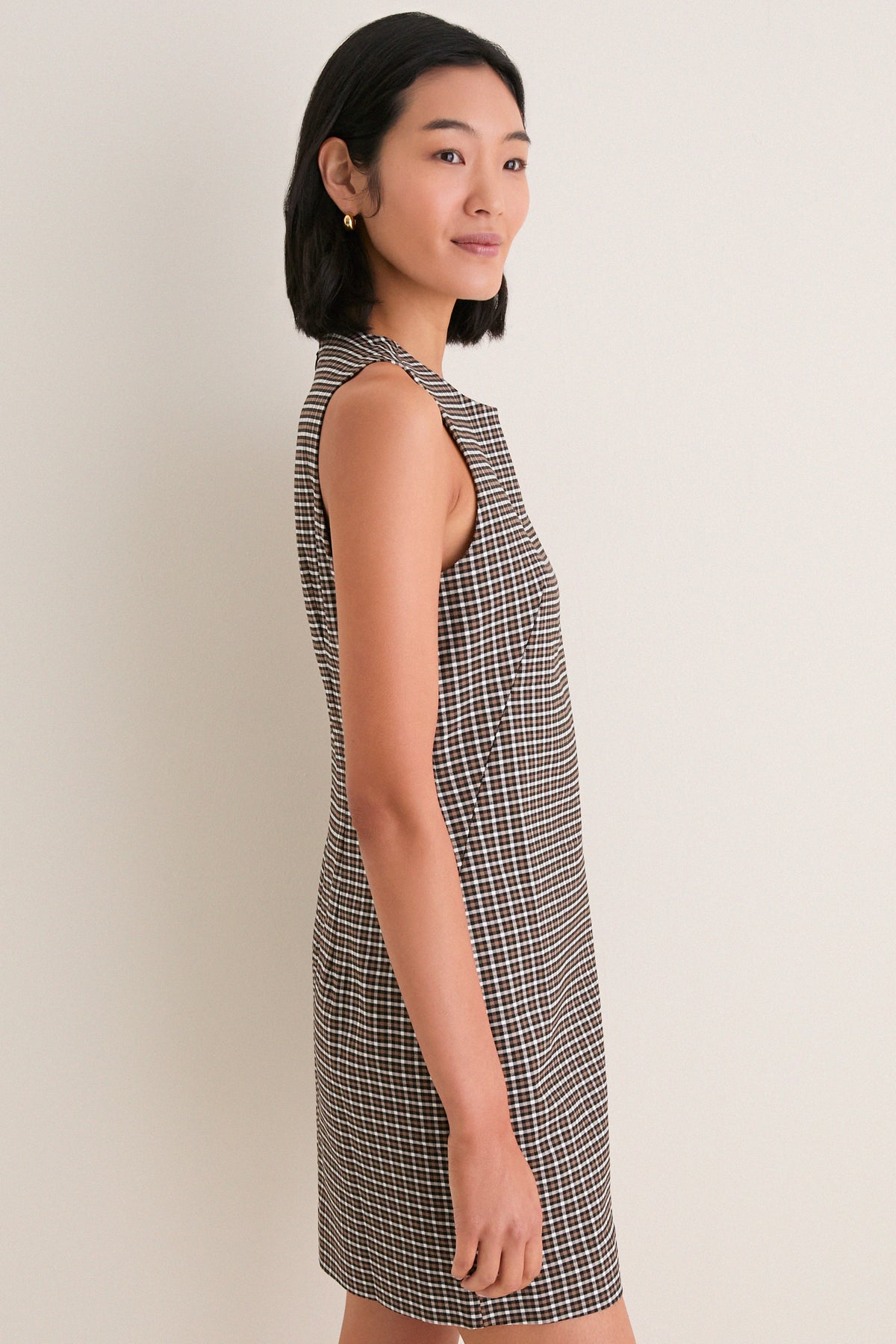 Foxhall Check Yvette Mini Dress