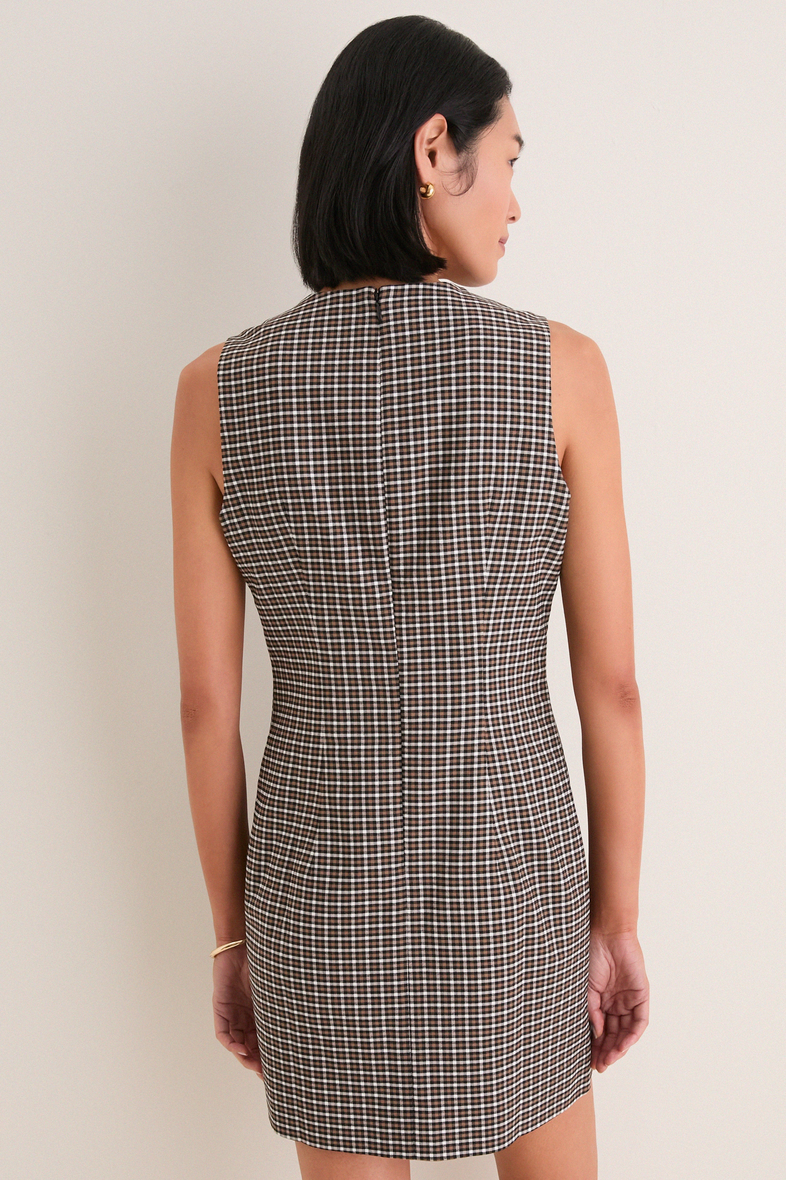 Foxhall Check Yvette Shift Dress | Tuckernuck