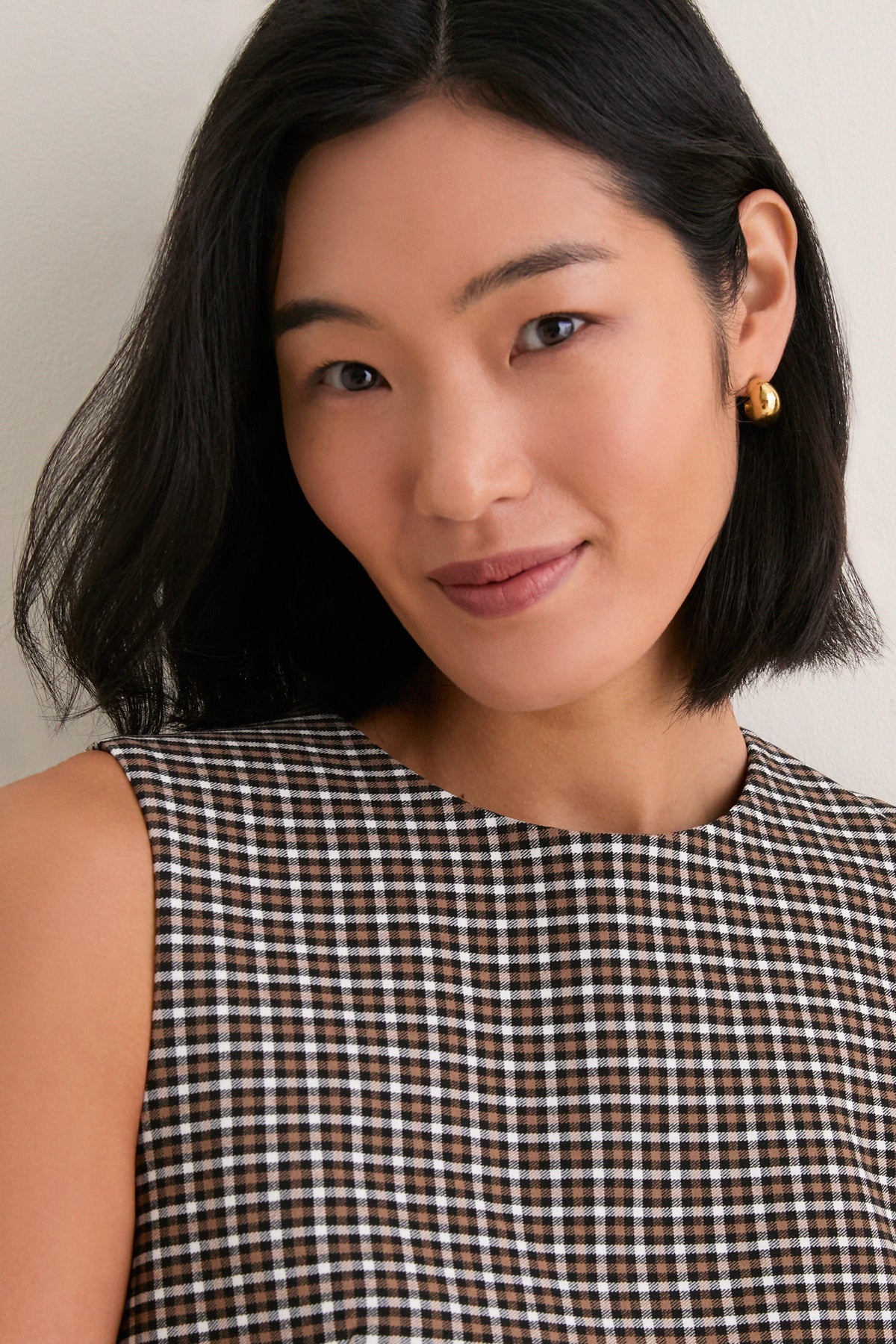 Foxhall Check Yvette Mini Dress